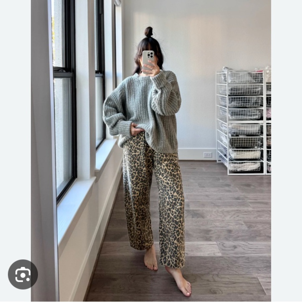 Le Bon Shoppe Leopard Print Arc Pants